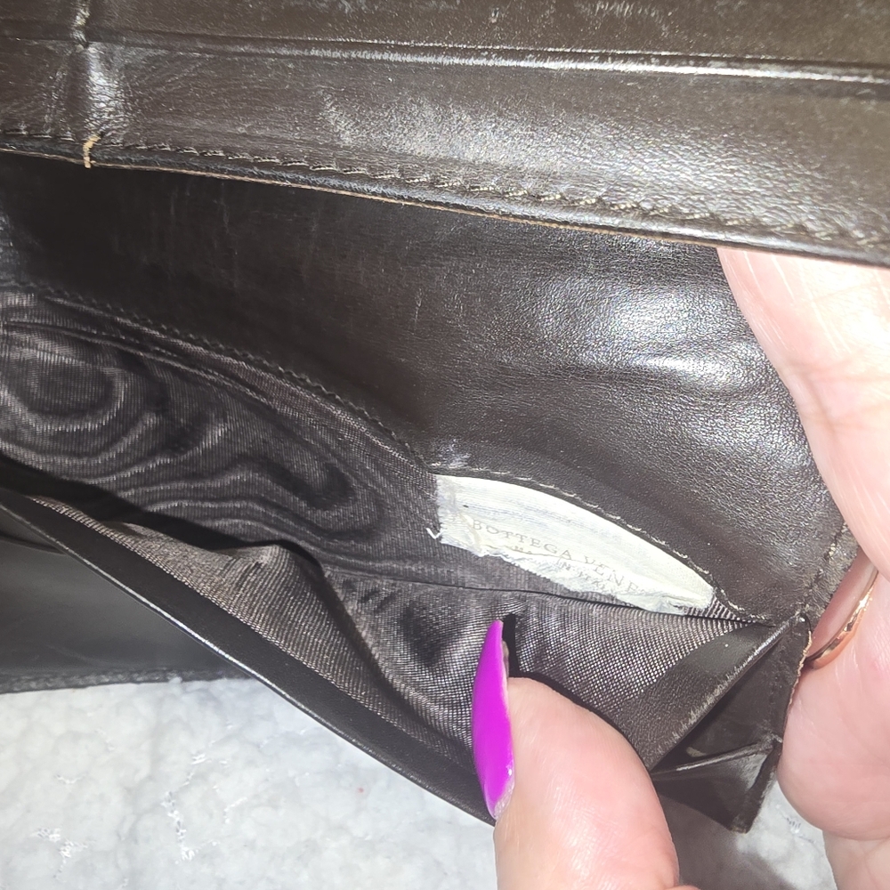 Bottega Veneta Intrecciato Long Wallet Black - Picture 9 of 9